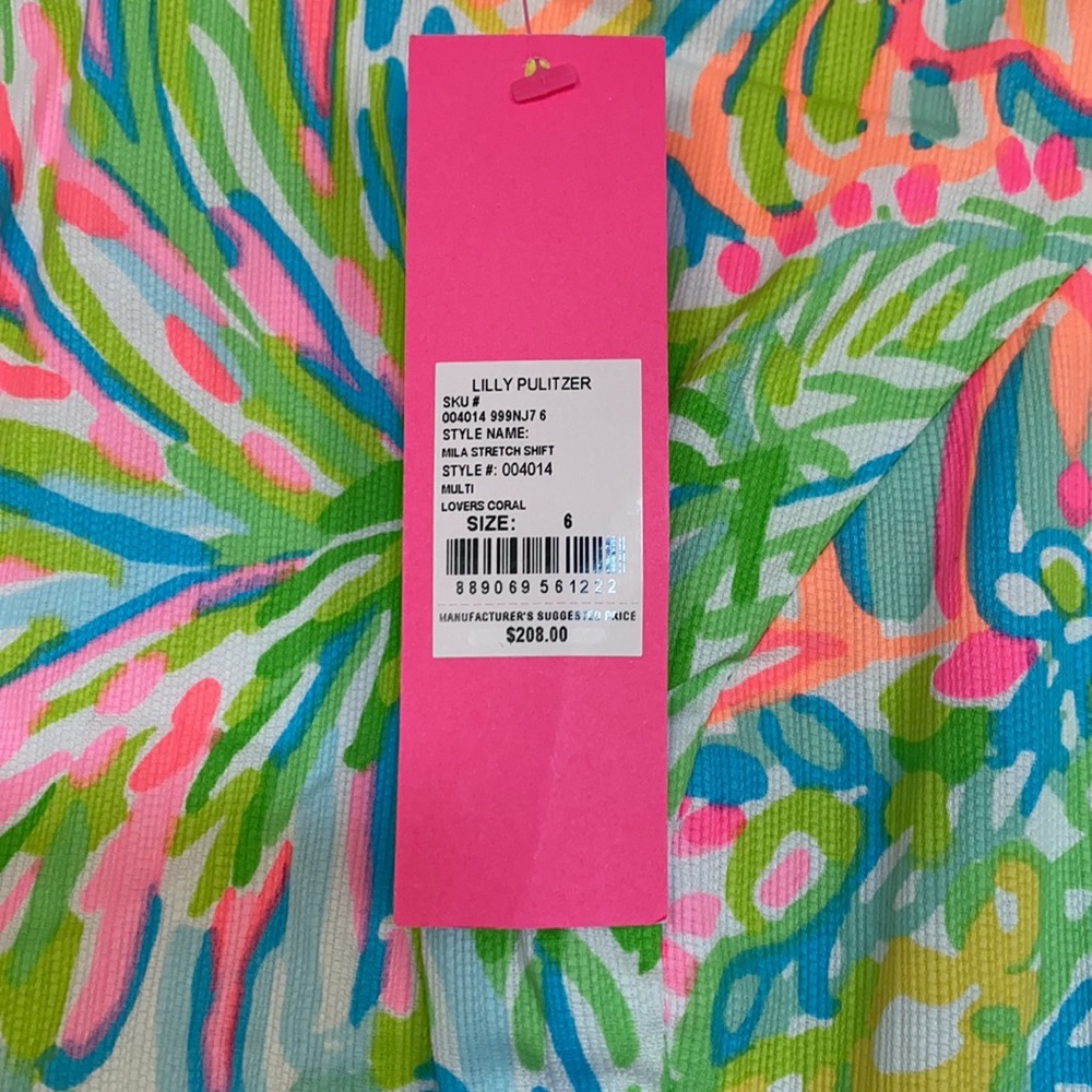 39 inch lovers coral mila shift dress - Picture 2 of 2